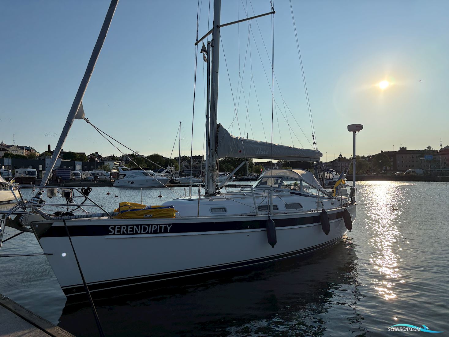 Hallberg-Rassy 342 Zeilboten 2009, met VP D1-30 motor, Sweden