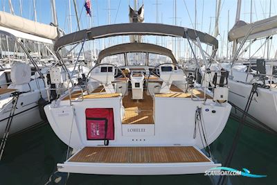 Hanse 455 Zeilboten 2017, met Yanmar - 57 HP, saildrive, 3-blade fixed propeller motor, Kroatië