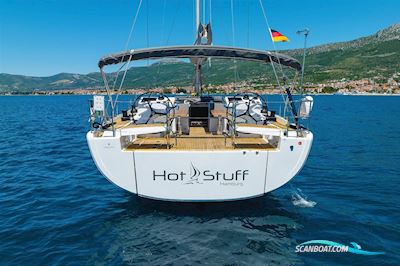 Hanse 588 Zeilboten 2022, met Volvo D3-110I-H motor, Kroatië