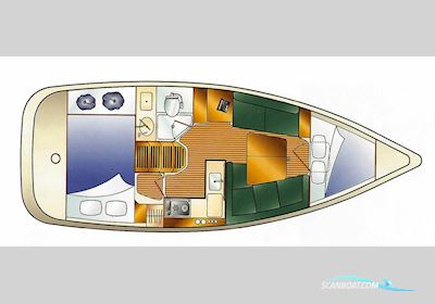 Hunter/Legend 31 Bilge Keel Zeilboten 2006, met Yanmar motor, United Kingdom