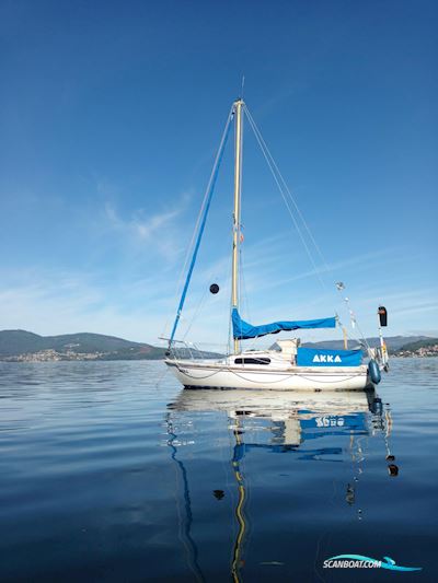 Hurley 700 Zeilboten 1978, met Tohatsu motor, The Netherlands