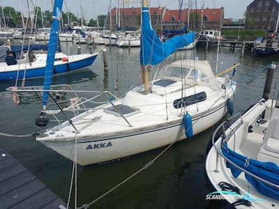 Hurley 700 Zeilboten 1978, met Tohatsu motor, The Netherlands