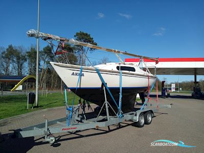 Hurley 700 Zeilboten 1978, met Tohatsu motor, The Netherlands