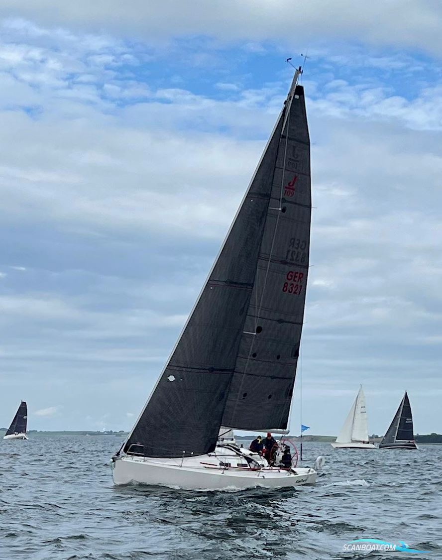 J109 Zeilboten 2008, met Volvo Penta motor, Duitsland