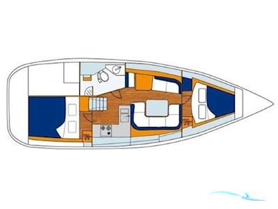 Jeanneau SUN ODYSSEY 36i Performance Zeilboten 2008, met Yanmar YM30 motor, Duitsland