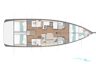 Jeanneau Sun Odyssey 490 Zeilboten 2020, met Yanmar motor, Griekenland