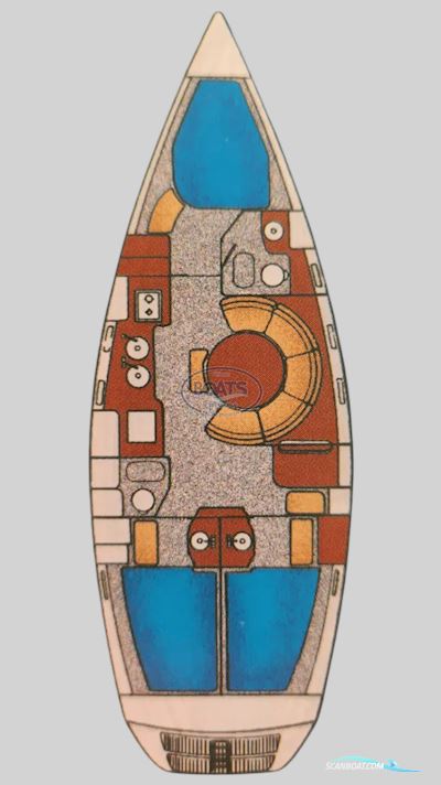 Jeanneau Voyage 12.50 Zeilboten 1988, met Yanmar motor, France