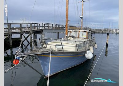 Ketch Tunakrydser 35 fod Motorsejler Zeilboten 1974, met Perkins motor, Denemarken