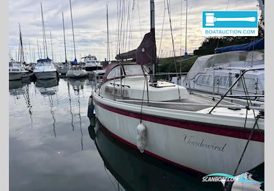 Kievit 27 Zeilboten 1987, met Solé 14 Mini motor, The Netherlands