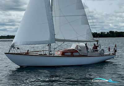 Klassisk OE havkrydser “Ballarina” Zeilboten 1963, met Yanmar 3YM20 motor, Denemarken