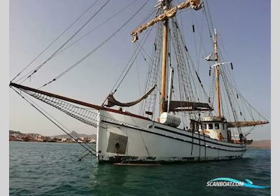 Labora Hajkutter Gaff Ketch Zeilboten 1939, met Caterpillar motor, Geen landeninfo