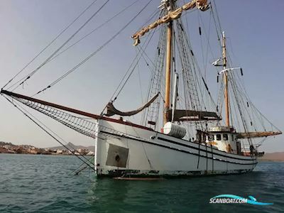 Labora Hajkutter Gaff Ketch Zeilboten 1939, met Caterpillar motor, Geen landeninfo