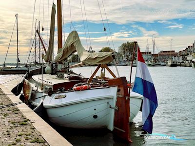 Lemsteraak De Hoop Lobith Zeilboten 1947, met Perkins motor, The Netherlands