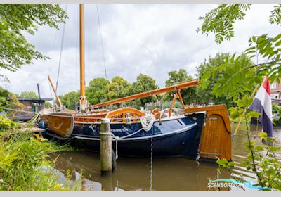Lemsteraak De Noorderzon - Roefaak Hoek design Zeilboten 2005, met John Deere motor, The Netherlands