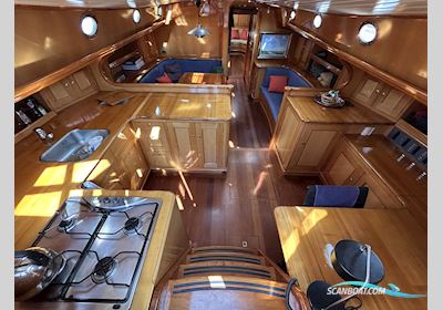 Lemsteraak De Noorderzon - Roefaak Hoek design Zeilboten 2005, met John Deere motor, The Netherlands