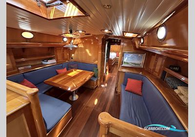 Lemsteraak De Noorderzon - Roefaak Hoek design Zeilboten 2005, met John Deere motor, The Netherlands