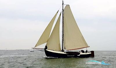 Lemsteraak Mosselaak Zeilboten 1914, met DAF motor, The Netherlands