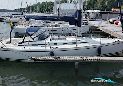 Linjett 34 Zeilboten 2019, met Yanmar 3YM30 motor, Sweden
