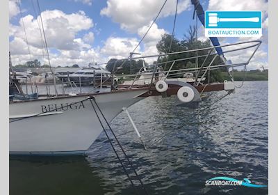 Lubbe-Voss Ketch Zeilboten 1968, met Mitsubishi motor, The Netherlands