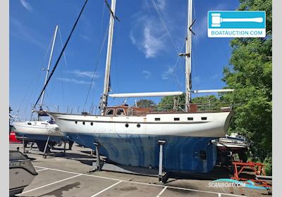 Lubbe-Voss Ketch Zeilboten 1968, met Mitsubishi motor, The Netherlands