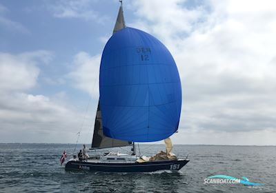 Luffe 37 Zeilboten 1990, met Volvo Penta 2002 motor, Denemarken