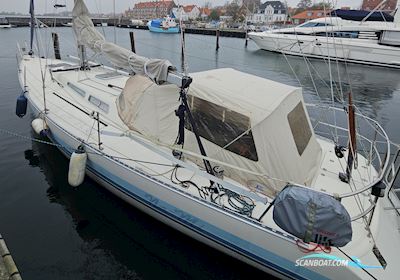 Luffe 44 Zeilboten 1985, met Nanni N30 (Kuboto) motor, Denemarken