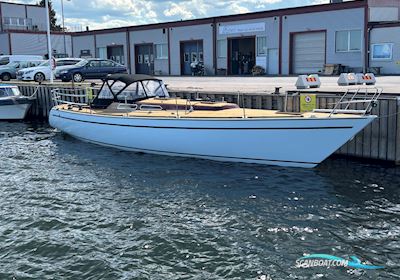 Luffe 44 Zeilboten 1983, met Ny Craftman CM3.27 dieselmotor, 27 hk motor, Sweden