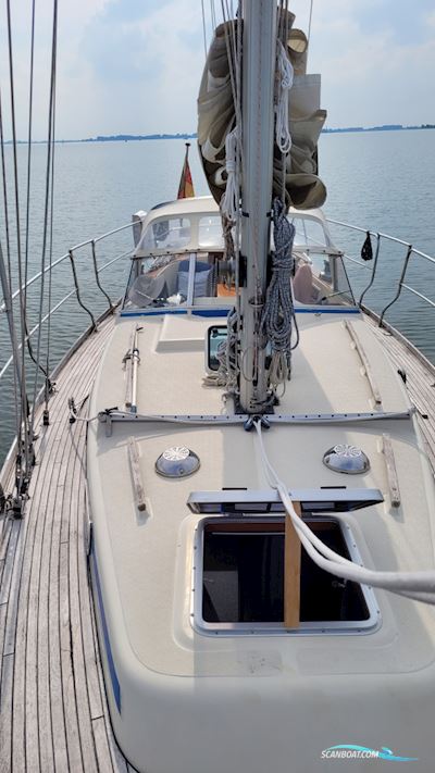 Malö 40 Zeilboten 1984, met Volvo Penta motor, The Netherlands