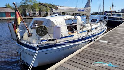 Malö 40 Zeilboten 1984, met Volvo Penta motor, The Netherlands