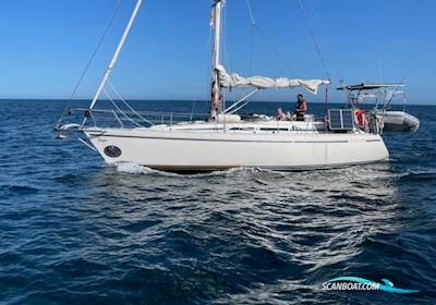Moody 376 Zeilboten 1991, met Thornycroft T80 motor, Denemarken