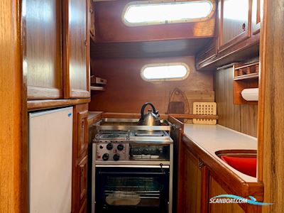 Motiva 41 S Zeilboten 1990, met Perkins M92B Diesel motor, Denemarken