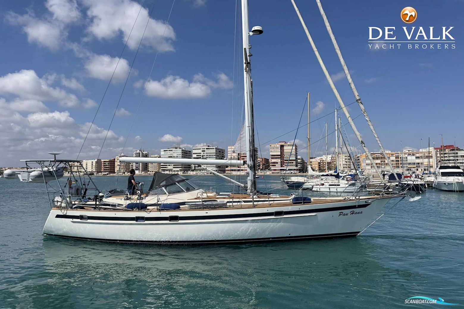 Najad 510 Zeilboten 1993, met Volvo Penta motor, Spain