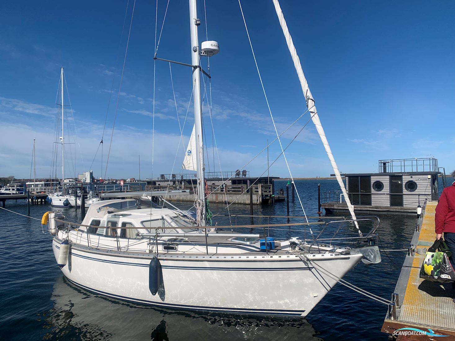 Nauticat 32 Zeilboten 1991, met Yanmar 3GM30F motor, Duitsland