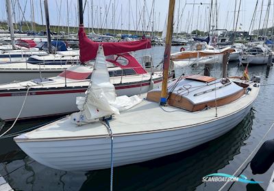 Nordisk Folkebåd Nordisches Folkeboot Zeilboten 1962, met Mariner motor, Duitsland