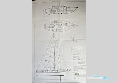 Olympia Yachts Carter 33 Zeilboten 1973, met Volvo Penta MD 7 B motor, Duitsland