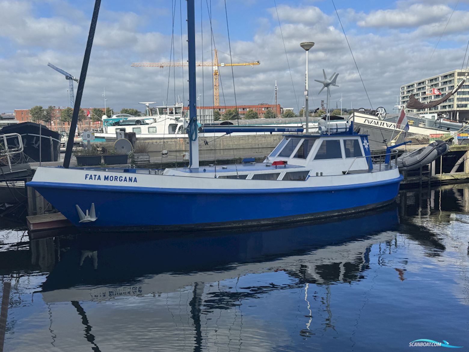 One Off 1150 Zeilboten 2003, met Sole motor, The Netherlands