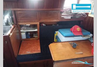 Pieter Beeldsnijder Gouwzee Zeilboten 1977, met Saab motor, The Netherlands