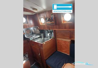 Pieter Beeldsnijder Gouwzee Zeilboten 1977, met Saab motor, The Netherlands