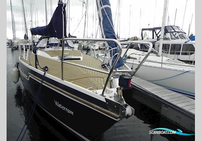 Piewiet 1050 Zeilboten 1980, met Volvlo Penta motor, The Netherlands