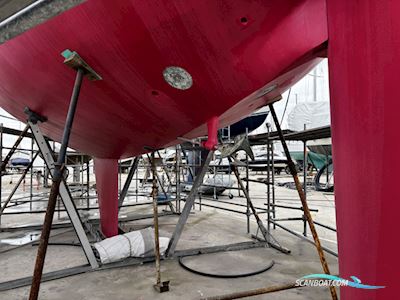 Royal Huisman 49 Zeilboten 1973, met Mitsubishi S4L2 motor, Portugal