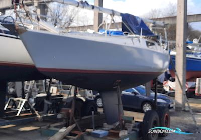 Scampi 30 Mk3 Zeilboten 1973, met Kubota 3 Zyl. D 722 motor, Duitsland