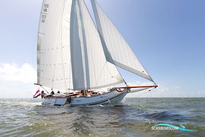 Schokker 18.60 Meter Hoek Design Zeilboten 1996, met Perkins motor, The Netherlands