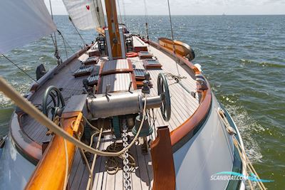 Schokker 18.60 Meter Hoek Design Zeilboten 1996, met Perkins motor, The Netherlands