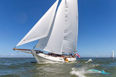 Schokker 18.60 Meter Hoek Design Zeilboten 1996, met Perkins motor, The Netherlands