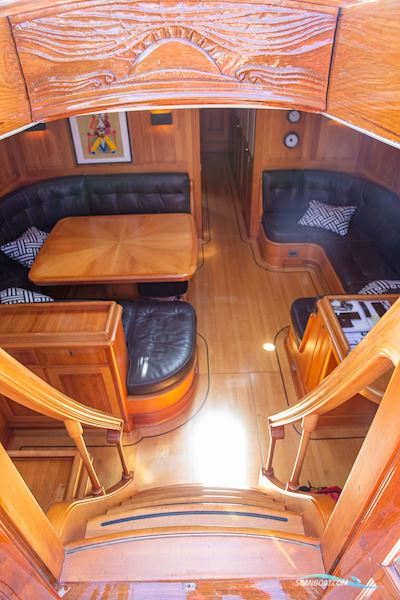 Schokker 18.60 Meter Hoek Design Zeilboten 1996, met Perkins motor, The Netherlands