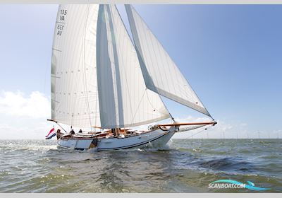 Schokker 18.60 Meter Hoek Design Zeilboten 1996, met Perkins motor, The Netherlands