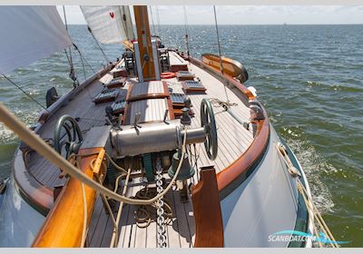 Schokker 18.60 Meter Hoek Design Zeilboten 1996, met Perkins motor, The Netherlands