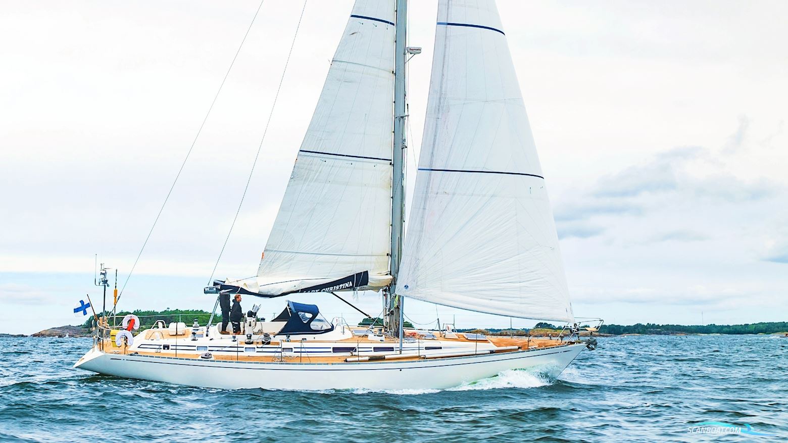 Swan 57 CC Zeilboten 1993, met Perkins 4M135 motor, Finland