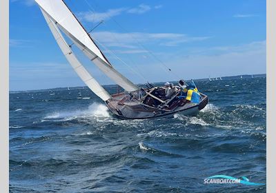 Tore Holm Velella Zeilboten 1953, met Volvo Penta motor, Sweden