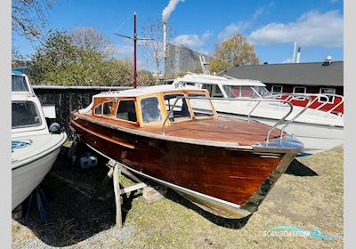 Triplette II (1965) – Klassisk Træmotorbåd / Classic Wooden Motor Yacht Zeilboten 1965, met Volvo Penta Aqd 21 motor, Denemarken